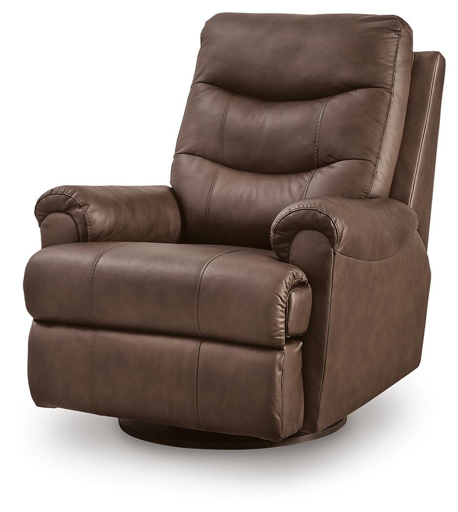 Flynwood Swivel Glider Recliner Leather