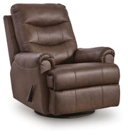 Flynwood Swivel Glider Recliner Leather