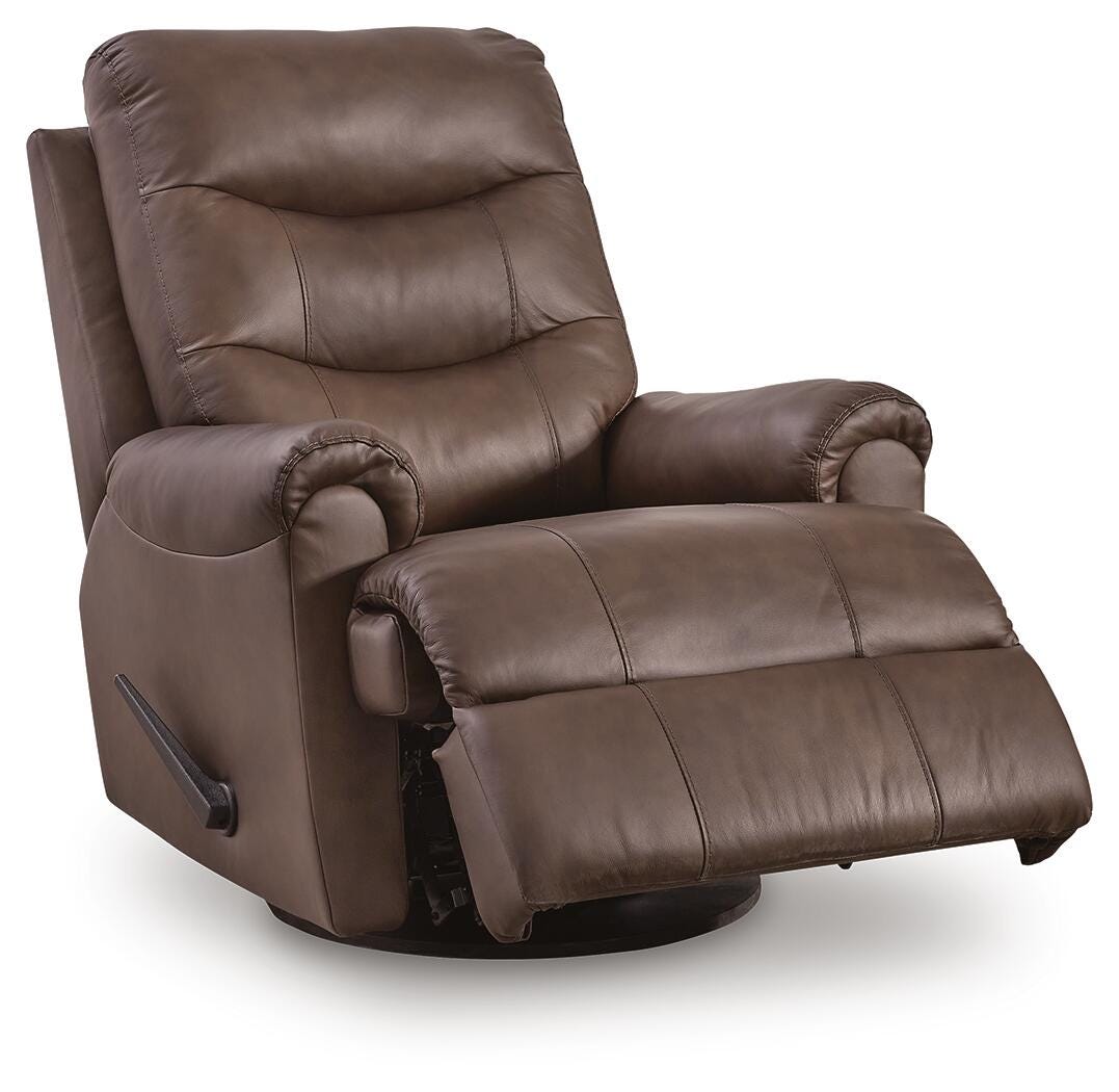 Flynwood Swivel Glider Recliner Leather