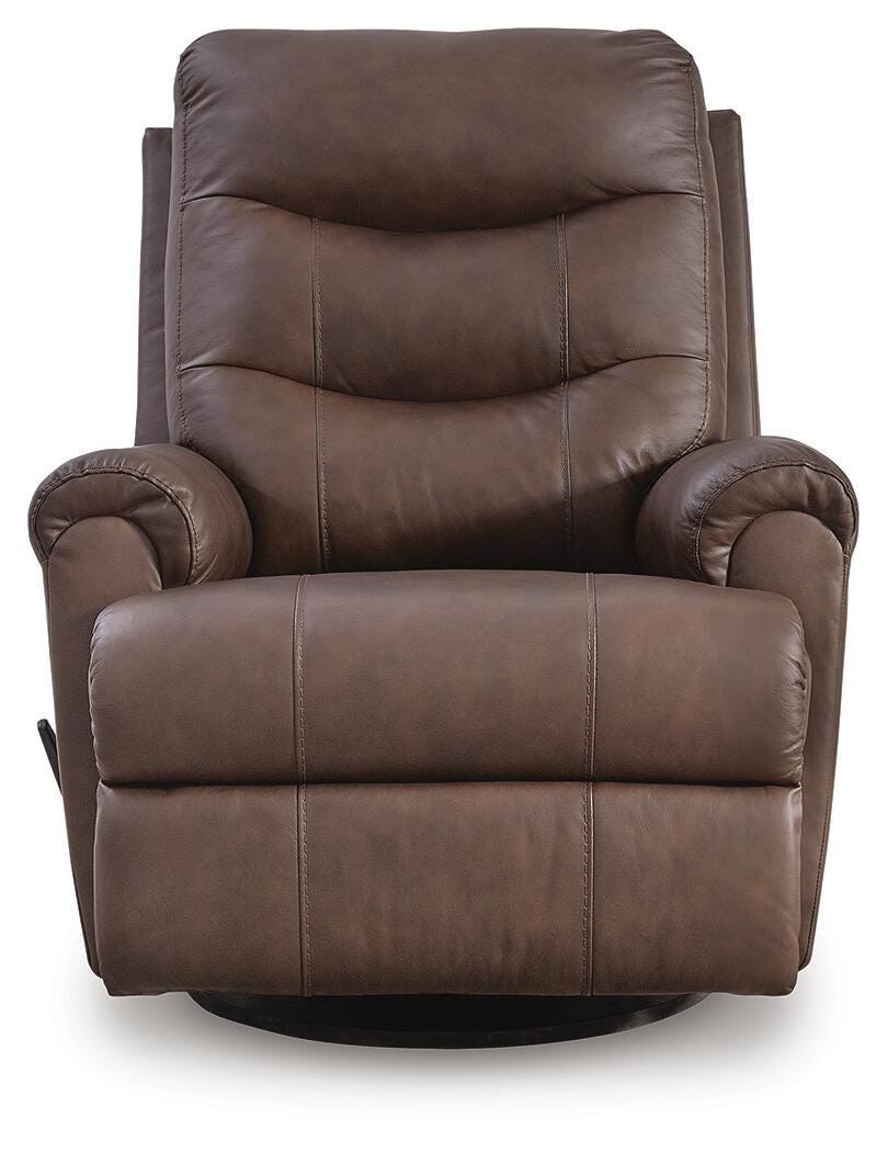 Flynwood Swivel Glider Recliner Leather
