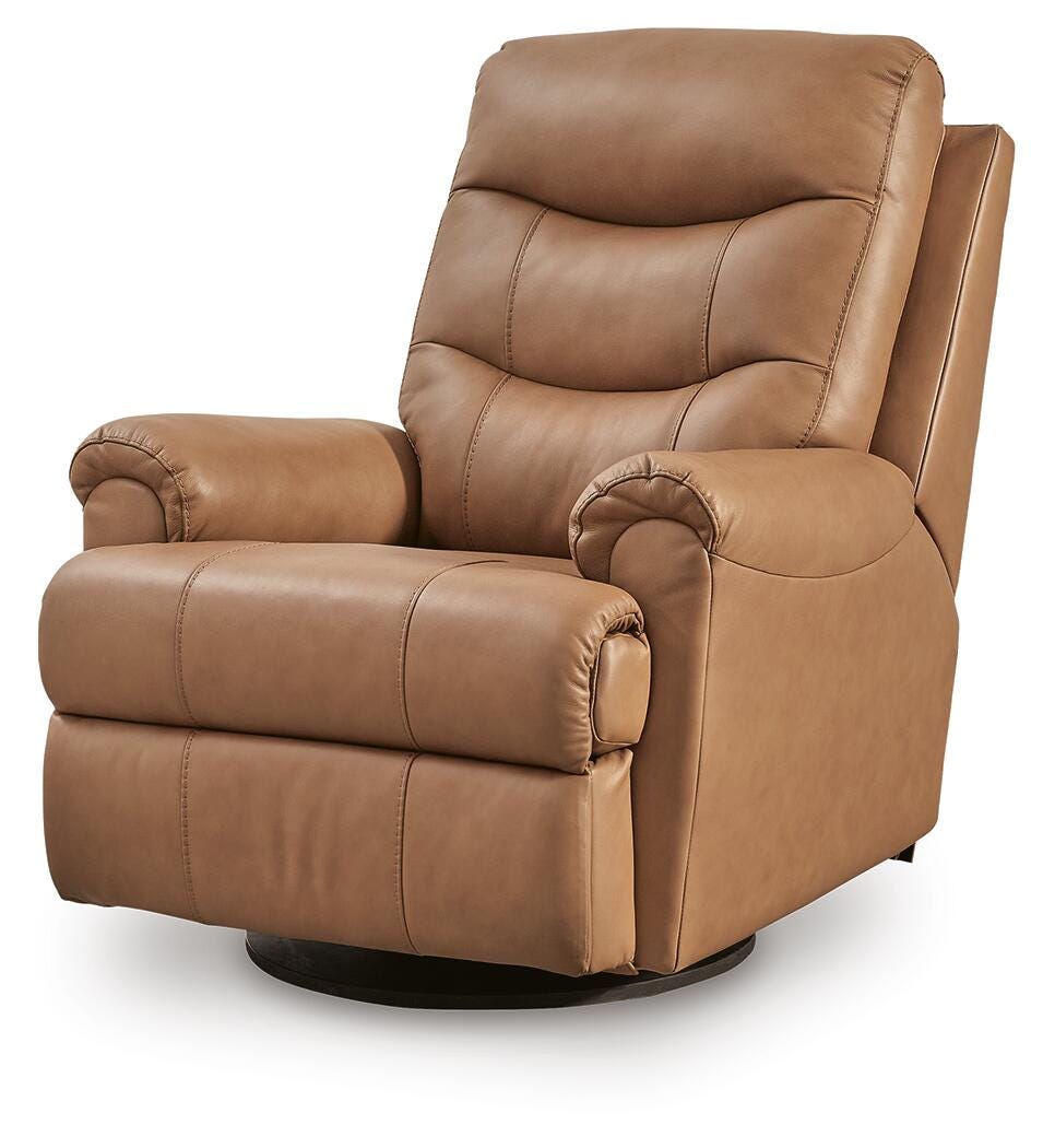 Flynwood Swivel Glider Recliner Leather