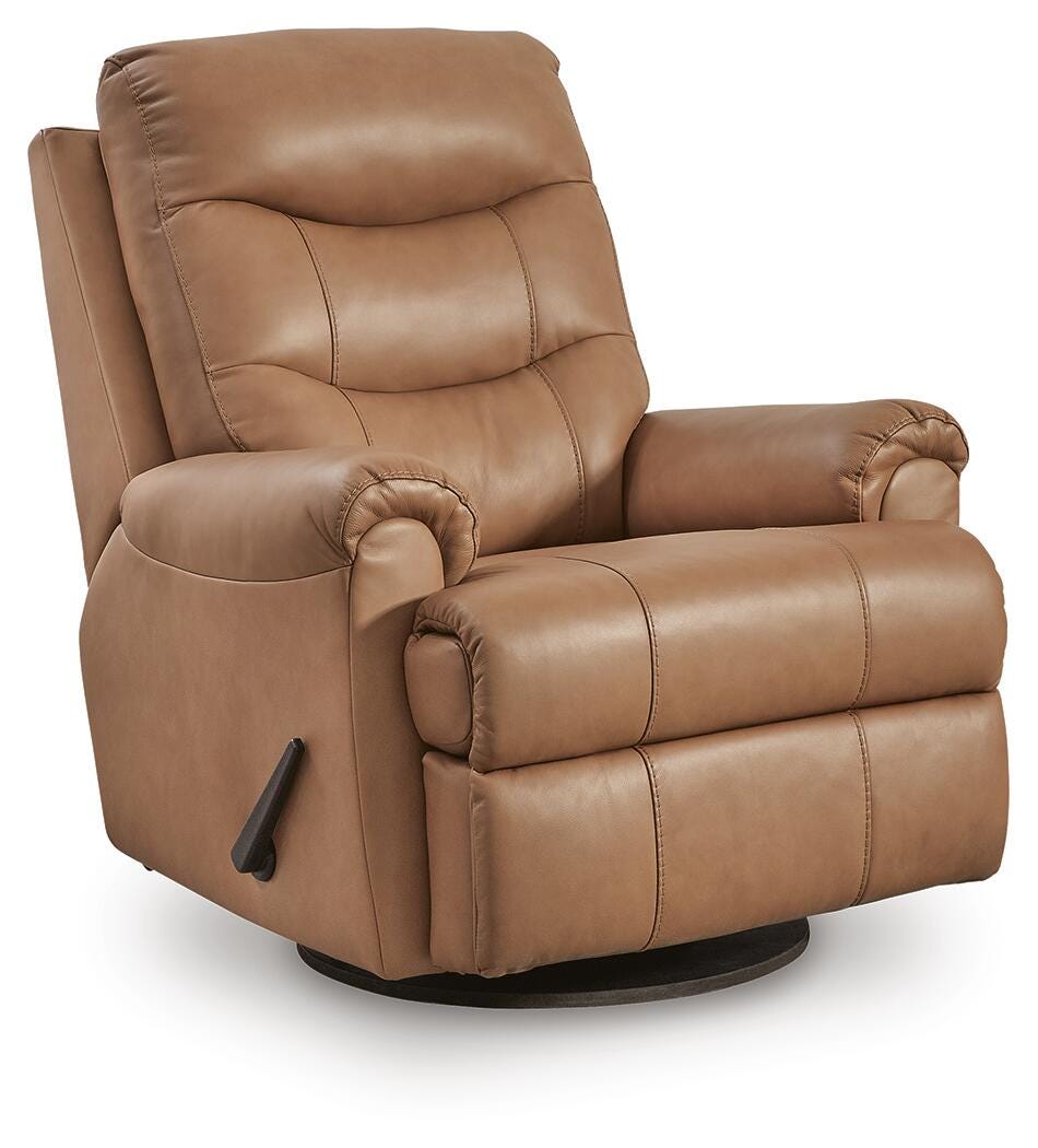 Flynwood Swivel Glider Recliner Leather