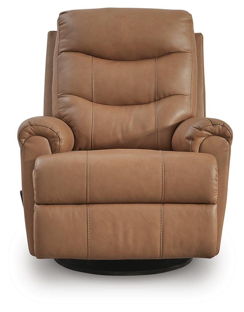 Flynwood Swivel Glider Recliner Leather