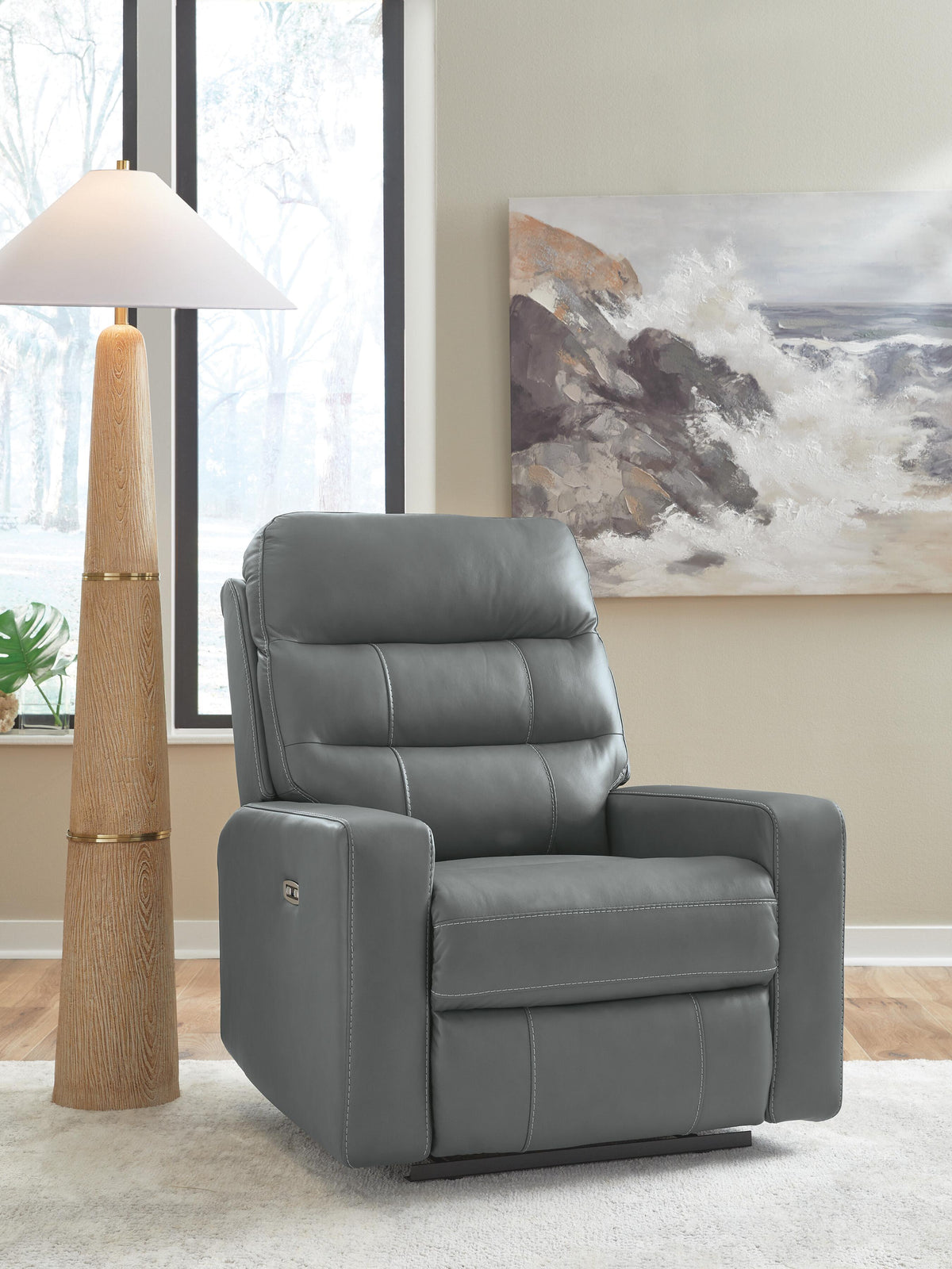 Pennacle Pier PWR Recliner/ADJ Headrest Leather