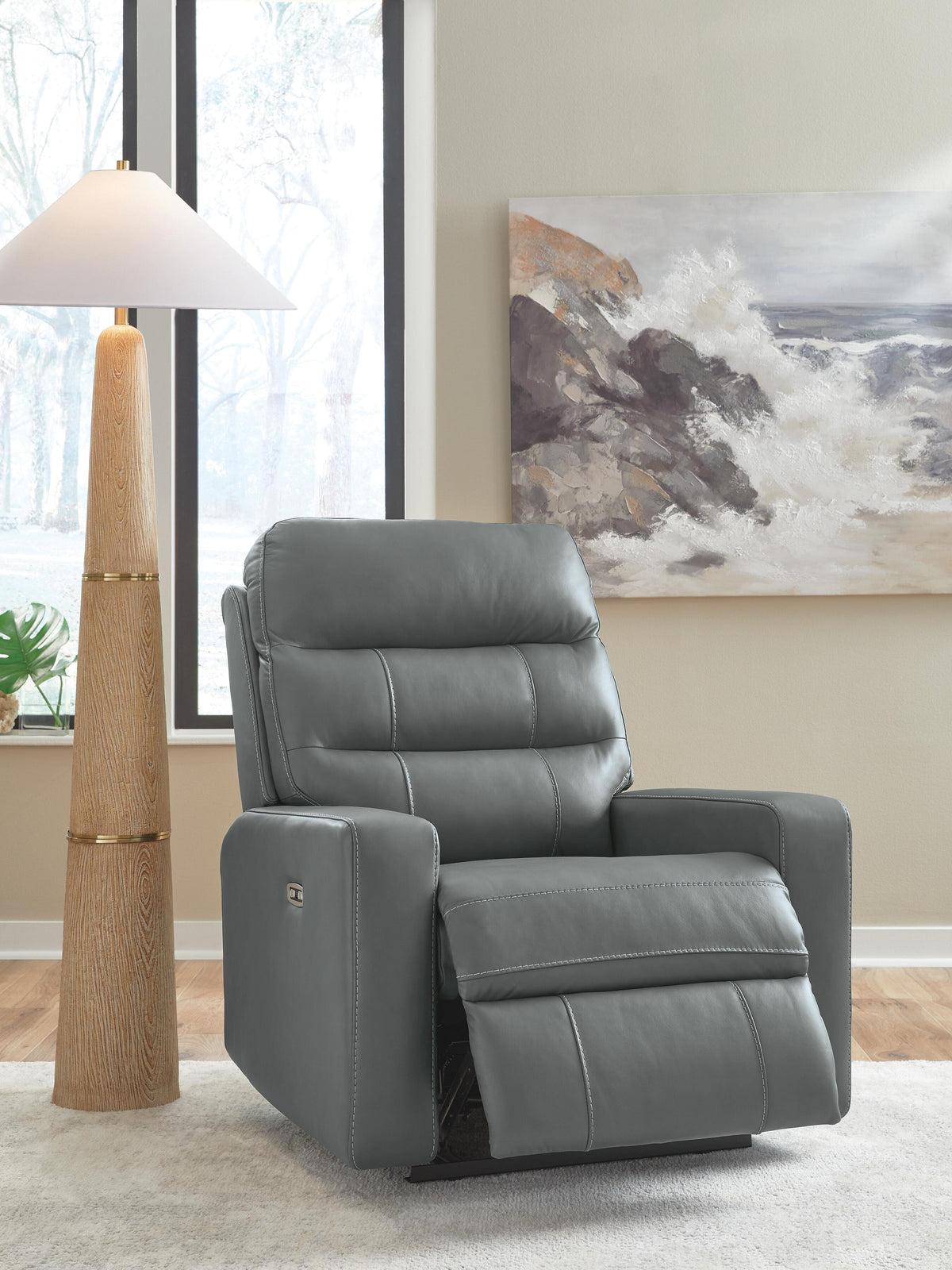 Pennacle Pier PWR Recliner/ADJ Headrest Leather