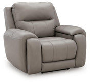 Real Moments Power Recliner w/Audio Seating Leather