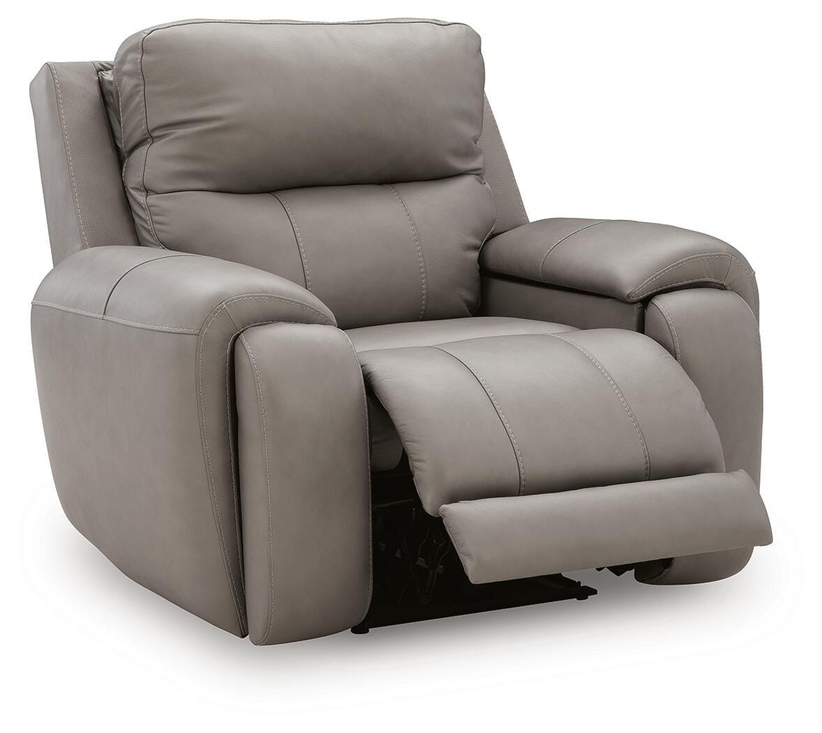 Real Moments Power Recliner w/Audio Seating Leather