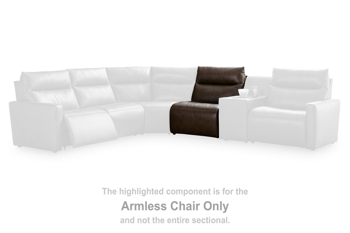 ModZ Armless Chair Leather
