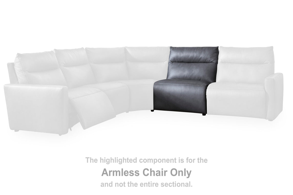 ModZ Armless Chair Leather