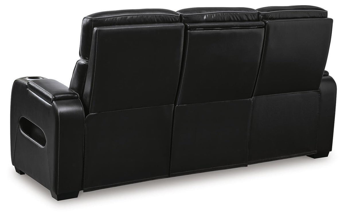 Boyington PWR REC Sofa with ADJ Headrest Leather