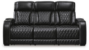 Boyington PWR REC Sofa with ADJ Headrest Leather