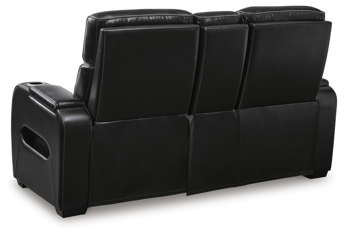 Boyington PWR REC Loveseat/CON/ADJ HDRST Leather