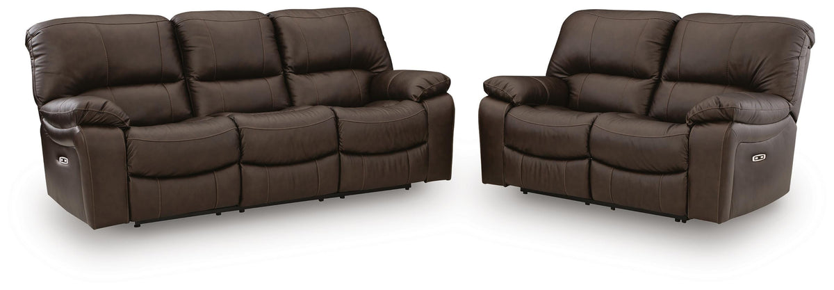 Leesworth Power Reclining Sofa and Loveseat