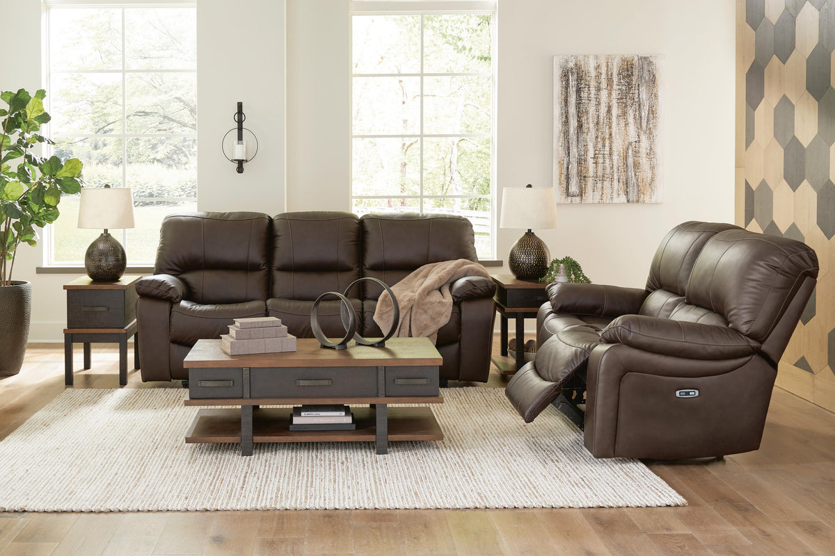 Leesworth Power Reclining Sofa and Loveseat
