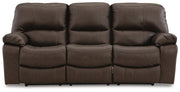Leesworth Reclining Power Sofa Leather