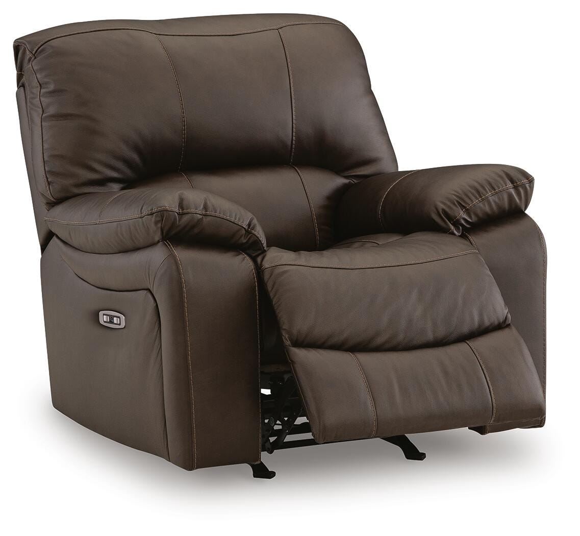 Leesworth Power Rocker Recliner Leather