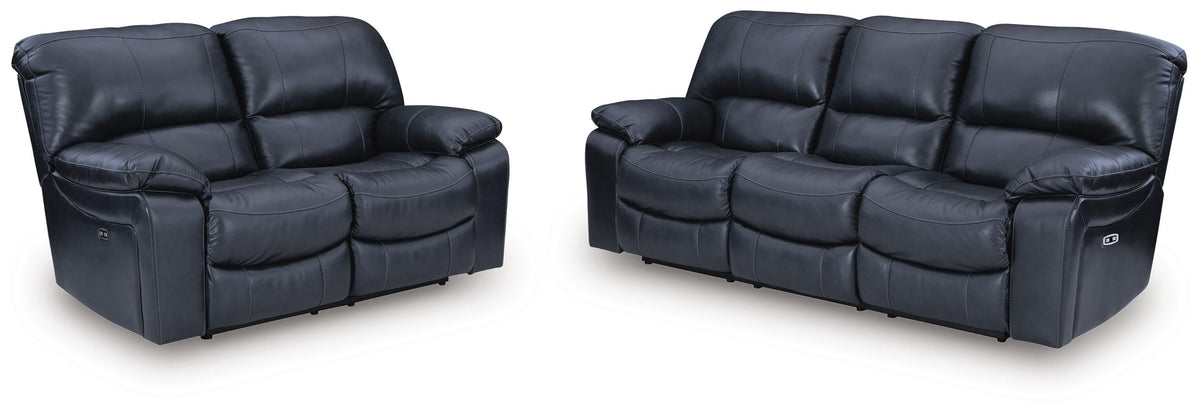 Leesworth Power Reclining Sofa, Loveseat and Recliner