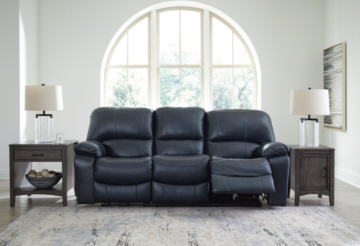 Leesworth Reclining Power Sofa Leather