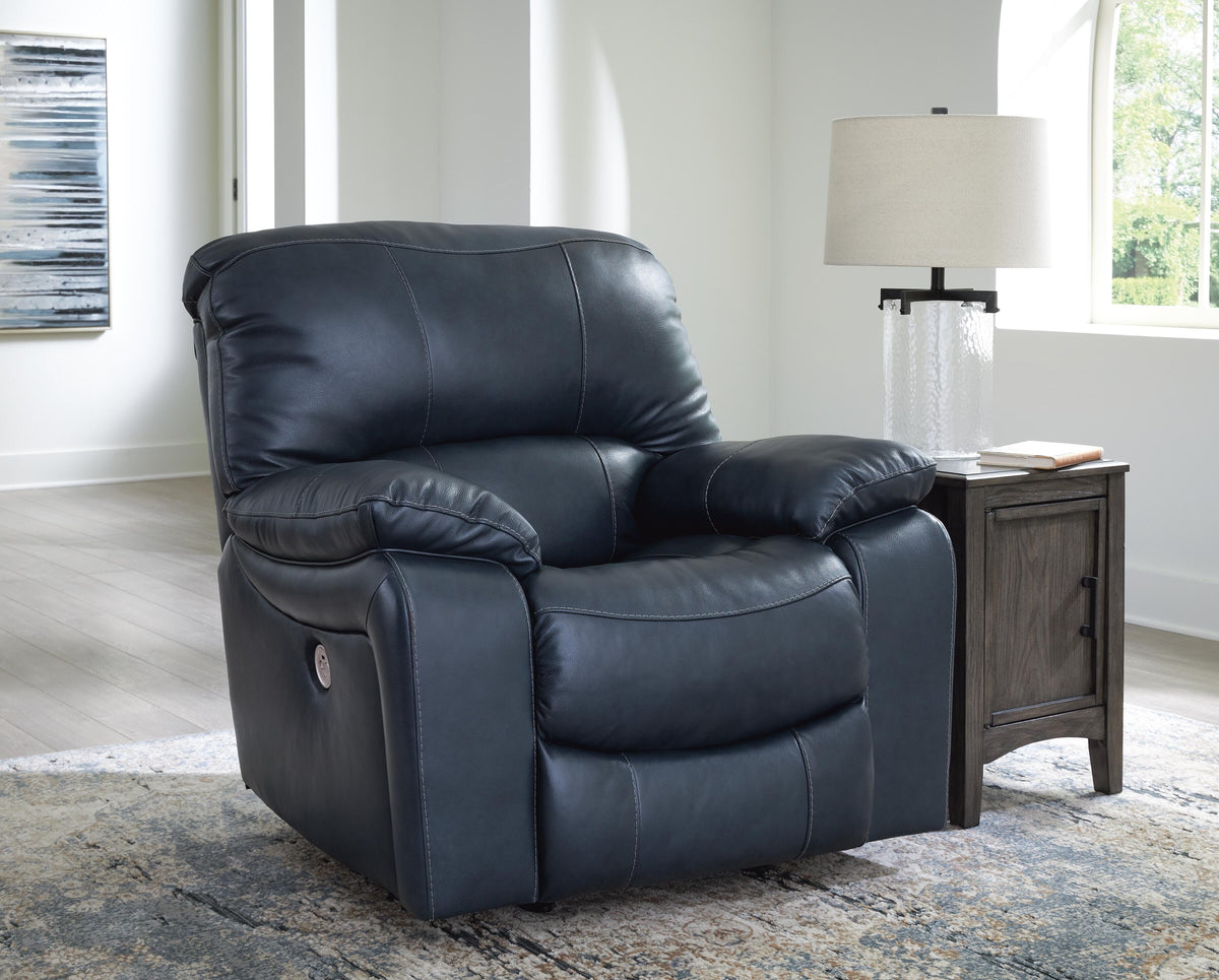 Leesworth Power Rocker Recliner Leather