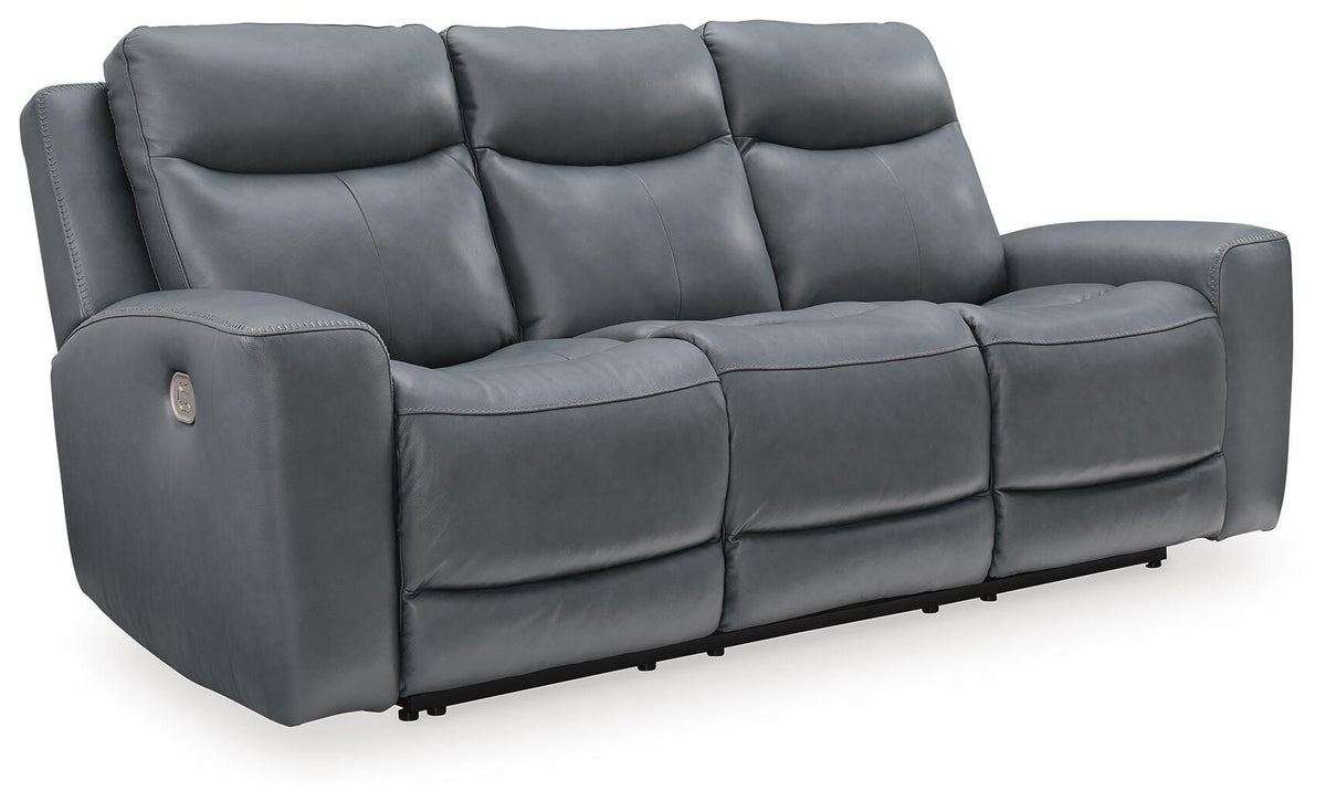 Mindanao PWR REC Sofa with ADJ Headrest Leather