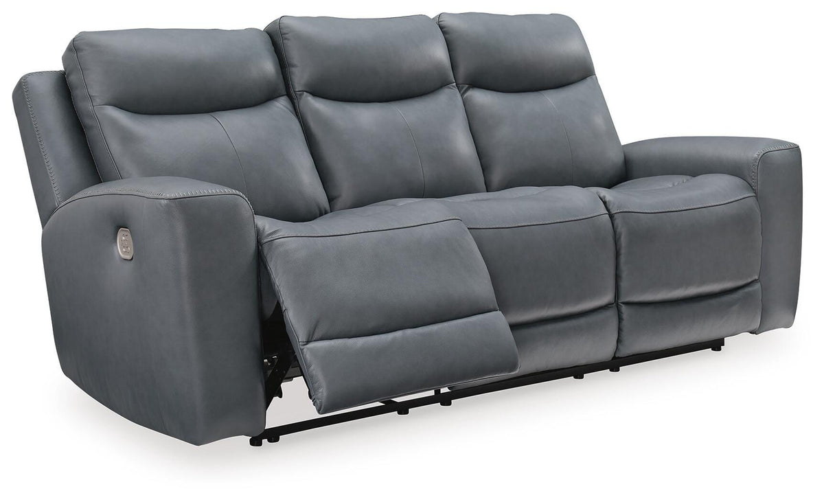 Mindanao PWR REC Sofa with ADJ Headrest Leather