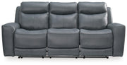 Mindanao PWR REC Sofa with ADJ Headrest Leather