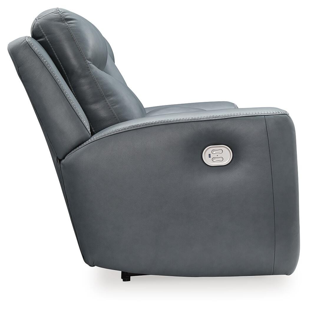 Mindanao PWR REC Loveseat/CON/ADJ HDRST Leather