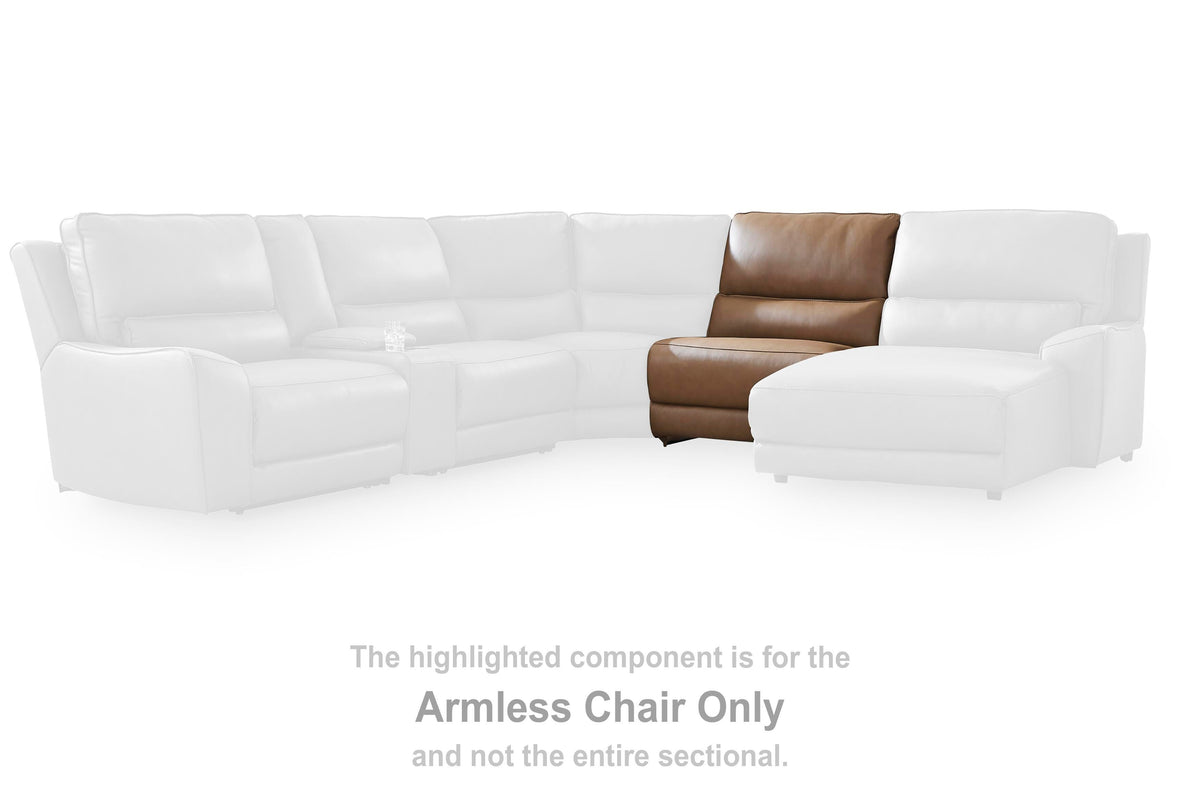 DeepWakes Armless Chair Leather