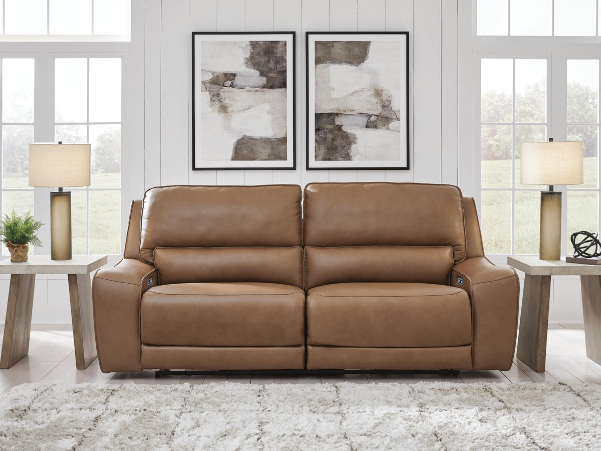 DeepWakes 2 Seat PWR REC Sofa ADJ HDREST Leather
