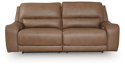 DeepWakes 2-Piece Reclining Loveseat Leather