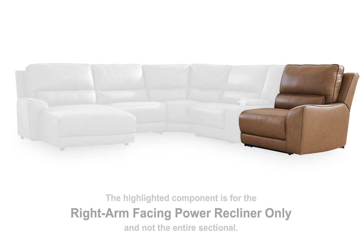 DeepWakes RAF Zero Wall Power Recliner Leather