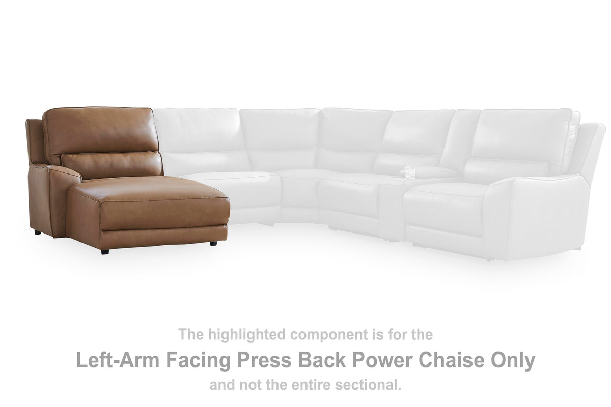 DeepWakes LAF Press Back Power Chaise Leather