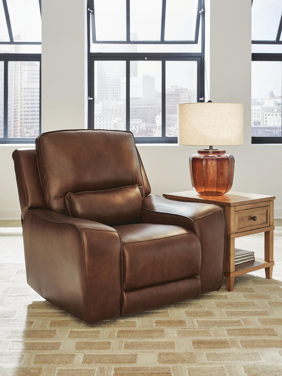 DeepWakes PWR Recliner/ADJ Headrest Leather
