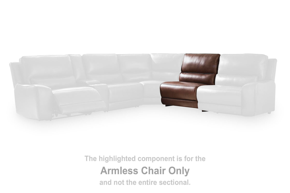 DeepWakes Armless Chair Leather