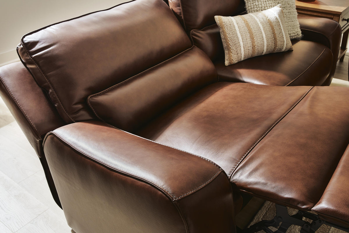 DeepWakes 2 Seat PWR REC Sofa ADJ HDREST Leather
