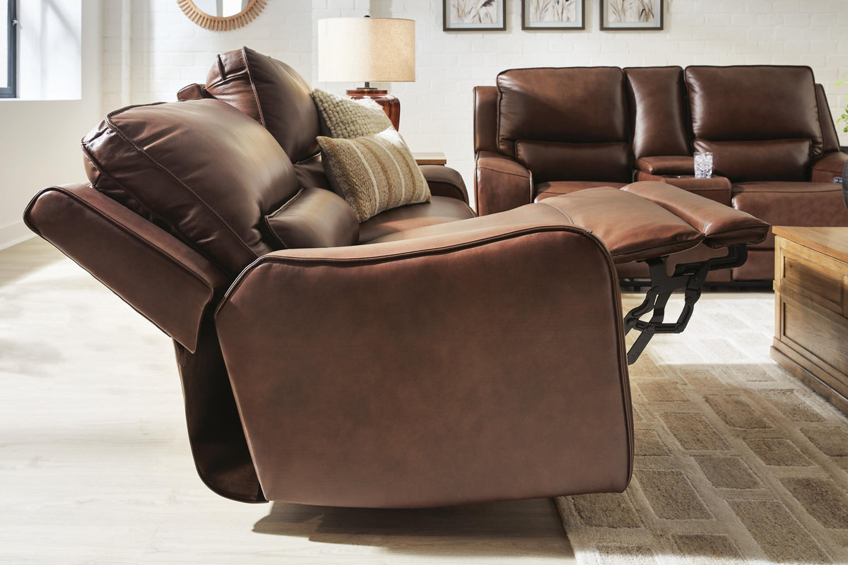 DeepWakes 2 Seat PWR REC Sofa ADJ HDREST Leather