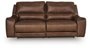 DeepWakes 2-Piece Reclining Loveseat Leather