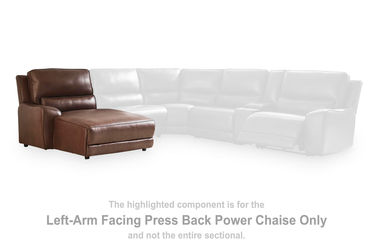 DeepWakes LAF Press Back Power Chaise Leather