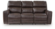 Crossplex PWR REC Sofa with ADJ Headrest Leather