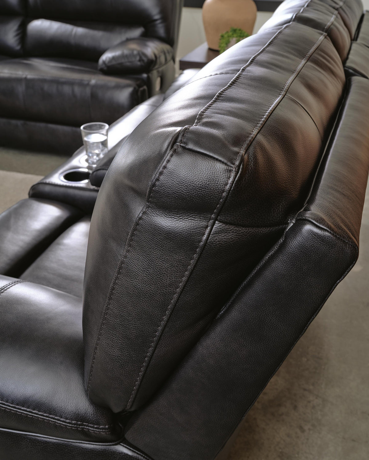 Mountainous Power Reclining Sofa and Loveseat