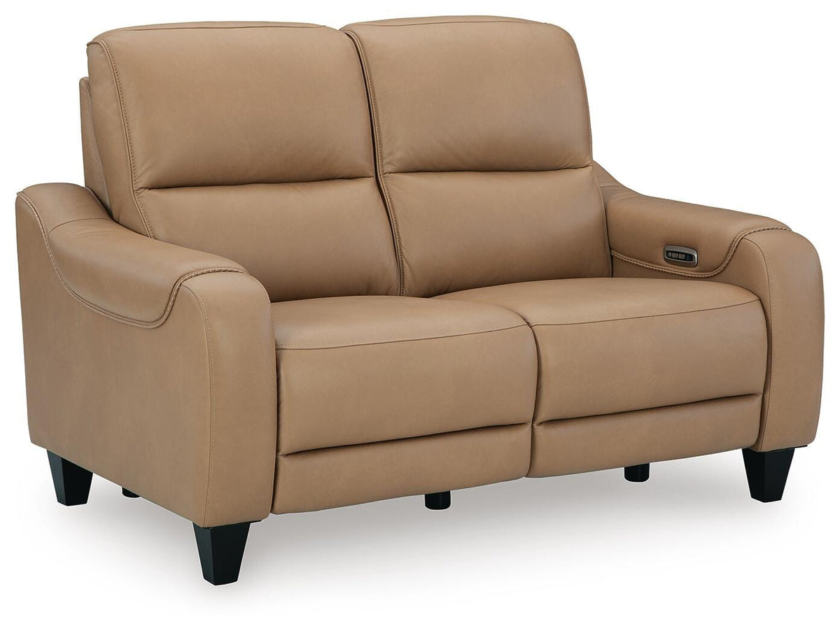 Mosswell PWR REC Loveseat/ADJ Headrest Leather