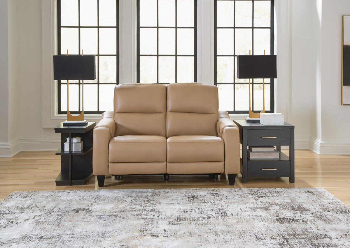 Mosswell PWR REC Loveseat/ADJ Headrest Leather