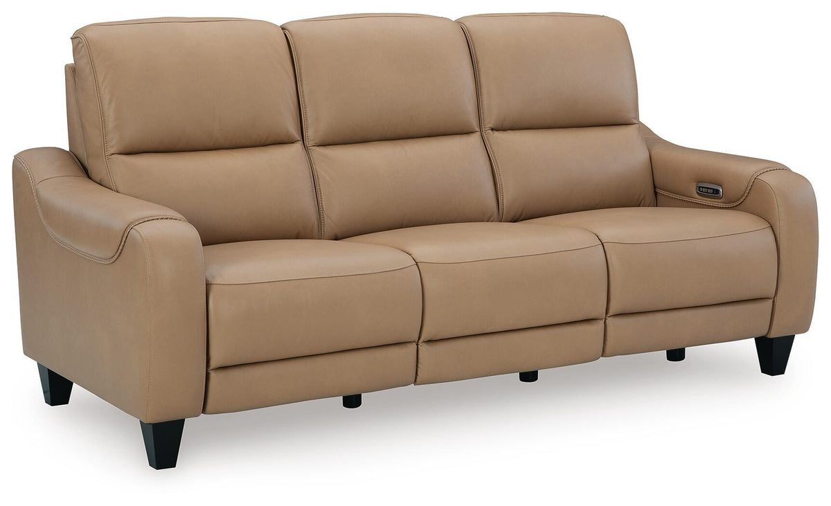 Mosswell PWR REC Sofa with ADJ Headrest Leather