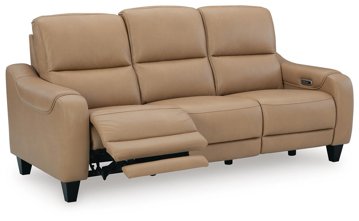 Mosswell PWR REC Sofa with ADJ Headrest Leather