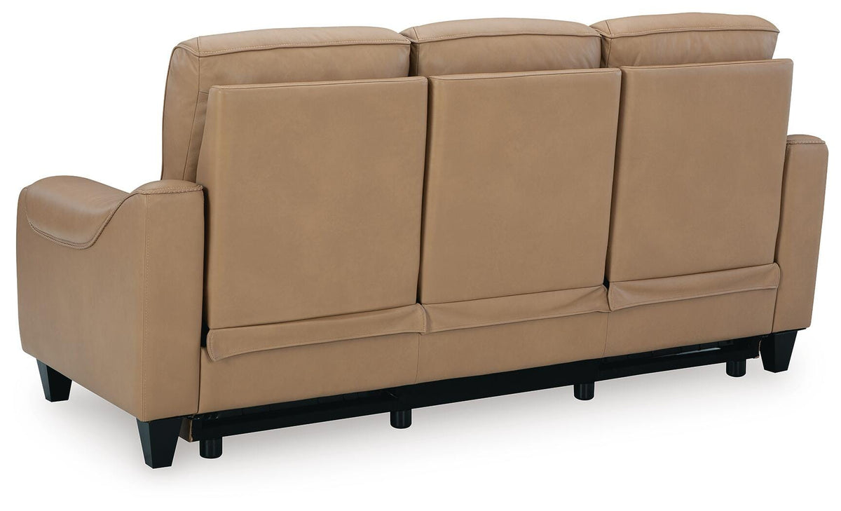 Mosswell PWR REC Sofa with ADJ Headrest Leather