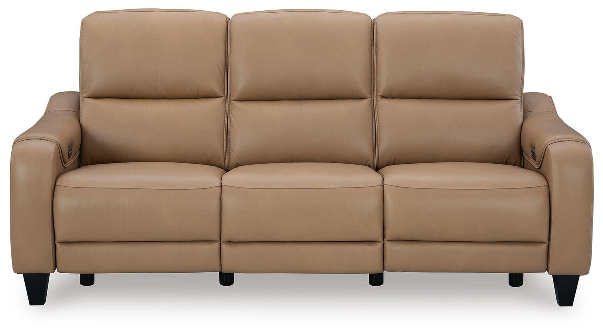 Mosswell PWR REC Sofa with ADJ Headrest Leather