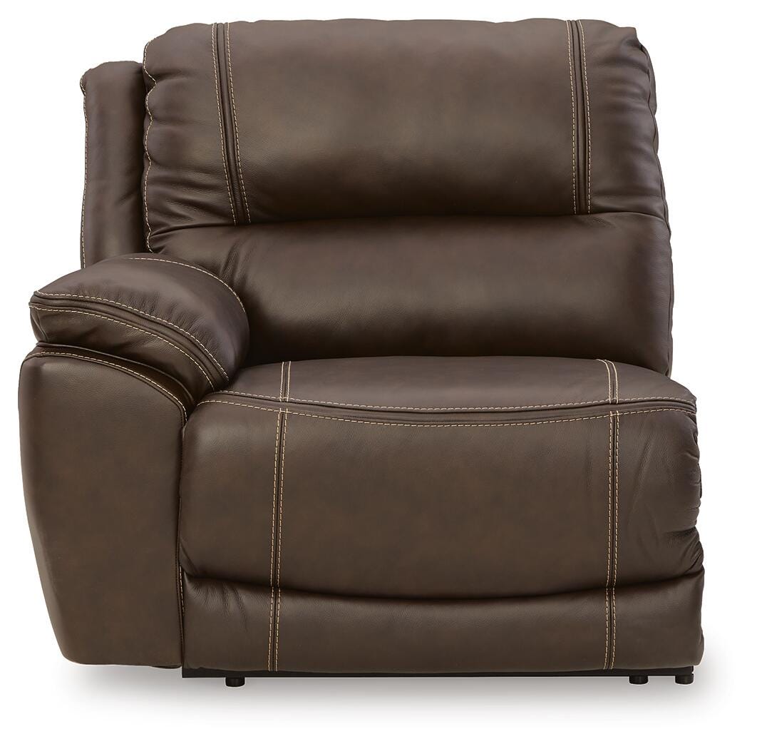 Dunleith 3-Piece Reclining Sofa and 3-Piece Loveseat with Console