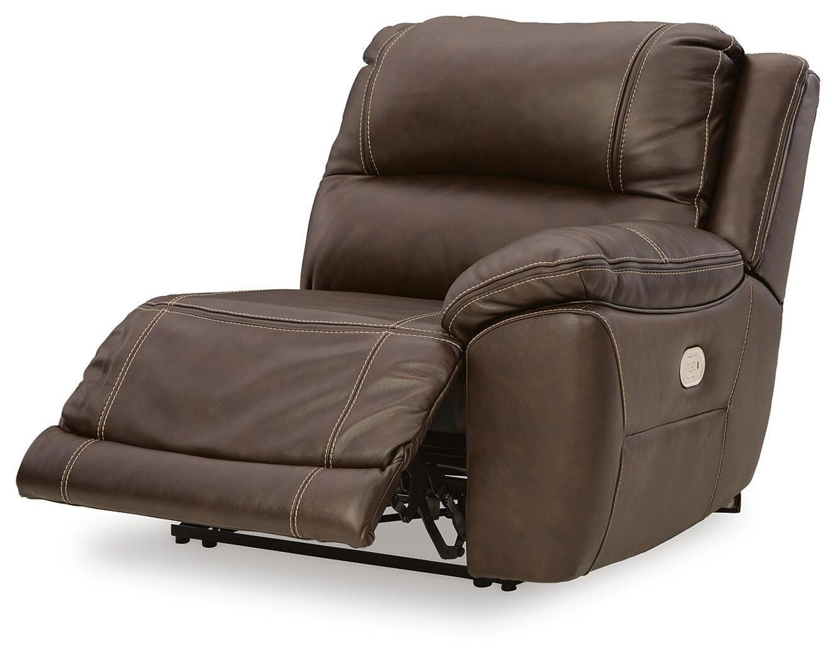 Dunleith 3-Piece Reclining Sofa and 3-Piece Loveseat with Console