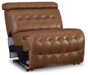 Temmpton PWR Armless REC w/ADJ Headrest Leather