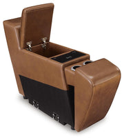 Temmpton Console with Storage Leather